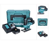Makita DJV 184 RM1J Scie sauteuse pendulaire sans fil 18 V Brushless + 1x batterie 4,0 Ah + chargeur + Makpac