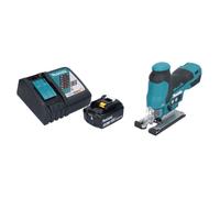 Makita DJV 185 RF1 Scie sauteuse pendulaire sans fil 18 V Brushless + 1x batterie 3,0 Ah + kit chargeur