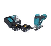 Makita DJV 185 RT Scie sauteuse pendulaire sans fil 18 V Brushless + 2x batterie 5,0 Ah + kit chargeur