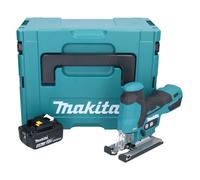Makita DJV 185 T1J Scie sauteuse pendulaire sans fil 18 V Brushless + 1x batterie 5,0 Ah + Makpac - sans kit chargeur