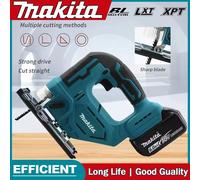 Makita DJV182Z 340W scie sauteuse électrique sans brosse avec lame de scie poignée de baril sans fil scie sauteuse outil électrique de charpentier Portable NoBattery