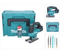 Makita DJV184 ZJ Scie sauteuse sans fil 18V Brushless + Coffret Makpac + Set de lame de scie sauteuse, 5 pcs. - sans batterie, sans chargeur