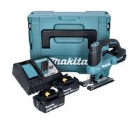 Makita DJV184RGJ Scie sauteuse sans fil 18V Brushless + 2x Batteries 6 0Ah + Chargeur + Coffret Makpac