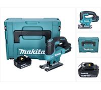 Makita DJV184T1J Scie sauteuse sans fil 18V Brushless + 1x Batterie 5,0Ah + Coffret Makpac - sans chargeur