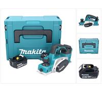 Makita DKP 180 M1J Rabot sans fil 18 V 82 mm + 1x batterie 4,0 Ah + Makpac - sans chargeur