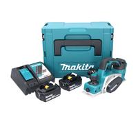 Rabot sans fil MAKITA DKP180RTJ 18 V 82 mm 2 x 5.0 Ah