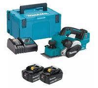 Makita DKP181RTJ Rabot Li-ion LXT (2x5,0Ah/18V) MakPac