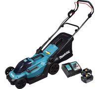 Makita DLM 330 RM2 Tondeuse à gazon sans fil 18 V 33 cm 30 l + 2x batterie 4,0 Ah + chargeur