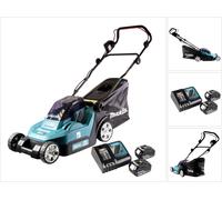 Makita DLM 382 RG2 batterie tondeuse 36 V ( 2x 18 V ) 38 cm 40 l + 2x batterie 6,0 Ah + chargeur