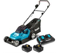 Makita DLM382PT2 Tondeuse 380 mm Li-ion LXT 2x5,0Ah 18V