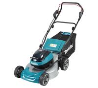 Makita DLM466PT2 Tondeuse à gazon Twin 18 V (36 V) Li-ion LXT sans balais 46 cm avec 2 batteries 5,0 Ah et chargeur