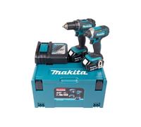 Makita Pack sans-fil DLX2127MJ - Perceuse-visseuse DDF482 & Visseuse-percussion DTD152 18V 2x4,0Ah