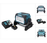 Makita DML 809 RF1 Projecteur de chantier LED sans fil 18 V 10000 lm + 1x batterie 3,0 Ah + chargeur