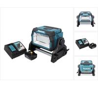 Makita DML 809 RG1 Projecteur de chantier LED sans fil 18 V 10000 lm + 1x batterie 6,0 Ah + chargeur