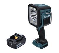 Makita DML 812 F1 Lampe de chantier avec LED 18 V 1250 lm + 1x Batterie 3,0 Ah - sans chargeur