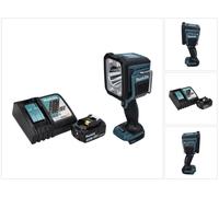 Makita DML 812 RF1 Lampe torche à LED 18 V 1250 lm + 1x batterie 3,0 Ah + chargeur