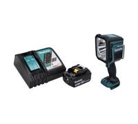 Makita DML 812 RG1 Lampe torche à LED 18 V 1250 lm + 1x batterie 6,0 Ah + chargeur