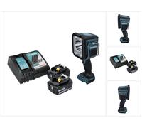 Makita DML 812 RM Lampe torche à LED 18 V 1250 lm + 2x batterie 4,0 Ah + chargeur