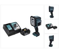 Makita DML 812 RT1 Lampe torche à LED 18 V 1250 lm + 1x batterie 5,0 Ah + chargeur