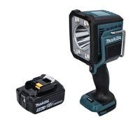 Makita DML 812 T1 Projecteur de chantier à main LED sans fil 18 V 1250 lm + 1x Batterie 5,0 Ah - sans chargeur