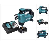 Makita DMP181RT1 Compresseur/Gonfleur sans fil 11,1 bar 18V + 1x Batterie 5,0 Ah + Chargeur