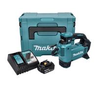 Makita DMP181RT1J Compresseur/Gonfleur sans fil 11,1 bar 18V + 1x Batterie 5,0 Ah + Chargeur + Coffret Makpac