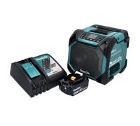 Makita DMR 203 RF1 Haut-parleur Bluetooth sans fil 12 V 18 V IP64 + 1x Batterie 3,0 Ah + Chargeur