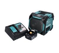 Makita DMR 203 RG1 Haut-parleur Bluetooth 12V 18V IP64 + 1x Batterie 6,0Ah + Chargeur