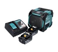 Makita DMR 203 RM Bluetooth Loudspeaker 12 V 18 V IP64 + 2x batterie rechargeable 4,0 Ah + chargeur