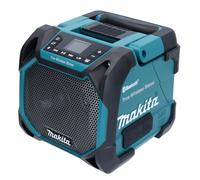 Makita DMR 203 Z Haut-parleur Bluetooth sans fil 12 V 18 V IP64 Solo - sans batterie, sans chargeur