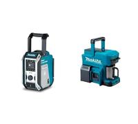 Makita DMR115 Radio de Chantier 12 à 18 V Li-ION Compatible réseaux Dab/Dab+ (Radio numérique terrestre) et FM- Bluetooth - Hybride (Produit Seul) & Makita