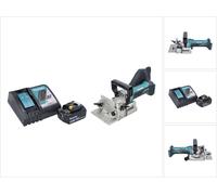 Makita DPJ 180 RT1 Machine à rainurer sans fil 18 V 100 mm + 1x Batterie 5,0 Ah + Chargeur