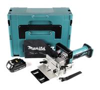 Makita DPJ180Y1J Lamelleuse Sans-fil 18V Li-ion + (1x Batterie 1,5 Ah) Dans MAKPAC - Sans Chargeur