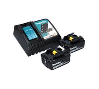 Makita DPT 353 RGJ Pince-agrafeuse sans fil 18 V + 2x batterie 6,0 Ah + chargeur + Makpac