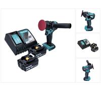 Makita DPV300F1 Polisseuse sans fil 50/80mm 18V Brushless + 2x Batteries 3,0Ah + Chargeur