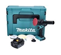 Makita DPV300F1J Polisseuse sans fil 18 V - 50 / 80mm - Brushless + 1x Batterie 3,0 Ah + Coffret Makpac - sans chargeur