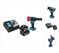 Makita DPV300RG Polisseuse sans fil 18 V - 50 / 80mm - Brushless + 2x Batteries 6,0 Ah + Chargeur
