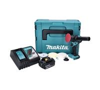 Makita DPV300RG1J Polisseuse sans fil 18 V - 50 / 80mm - Brushless + 1x Batterie 6,0 Ah + Chargeur + Coffret Makpac