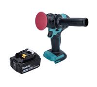 Makita DPV300T1 Ponçeuse-polisseuse sans fil 50/80 mm 18V Brushless + 1x Batterie 5,0 Ah - sans chargeur
