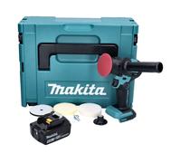 Makita DPV300T1J Ponçeuse-polisseuse sans fil 50/80 mm 18V Brushless + 1x Batterie 5,0 Ah + Coffret Makpac - sans chargeur