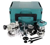 Makita Fraiseuse multifonction sans fil Makita 18.0 V DRT50ZJX2 Quantité:1