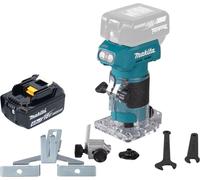 Makita DRT 52 M1 Affleureuse sans fil 18 V 6 mm Brushless + 1x batterie 4,0 Ah - sans chargeur
