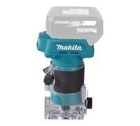 Makita DRT 52 SM Fraiseuse de bords sans fil 18 V 6 mm Brushless + 2x batterie 4,0 Ah + chargeur