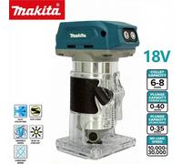 Makita DRT50 tondeuse sans fil Machine de découpage Rechargeable outil de rainurage sans brosse fraisage Machine de gravure sur bois No battery