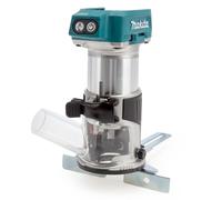 Makita DRT50Z 18V Routeur / Tondeuse (Corps Seulement Avec Base & Droit Guide)