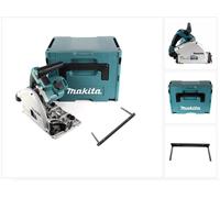 Makita DSP 600 ZJ Scie plongeante sans fil 36V (2x 18V) Brushless + guide parallèle ( 165447-6 ) + Makpac - sans batterie, sans chargeur