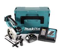 Makita DSS 501 RG1J Scie circulaire sans fil 18 V - Li-ion - 136 mm + 1x Batterie 6,0 Ah + Chargeur + Coffret Makpac