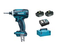 Makita DTD134RFJ Visseuse à chocs à batteries 14.4V Li-Ion (2x batterie 3.0Ah) dans MAKPAC