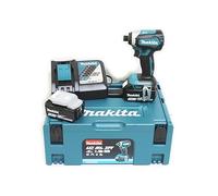 Makita DTD153RTJ chocs sans fil 1/4"Li -ion (2x5,0Ah/18V/170Nm) Makpac 2