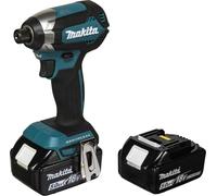 Makita DTD153RTJ - Clé à chocs - sans fil - embout femelle 1/4\ 6.35 mm - 170 N-m - 2 Batteries